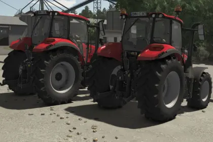 Efektywny Traktor Case IH Luxxum do Farming Simulator 25 — Wybór Mocy i Opon — 2
