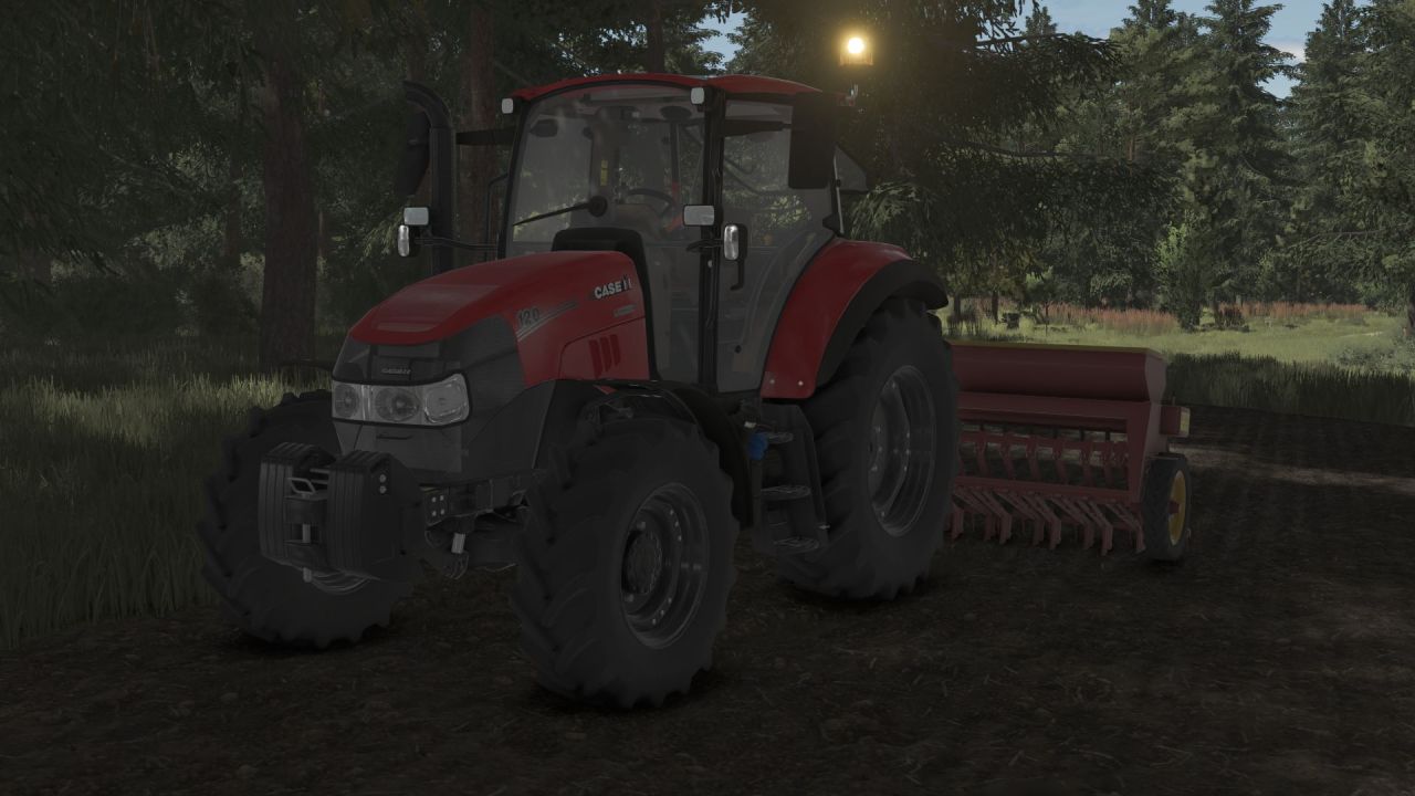 Efektywny Traktor Case IH Luxxum do Farming Simulator 25 — Wybór Mocy i Opon