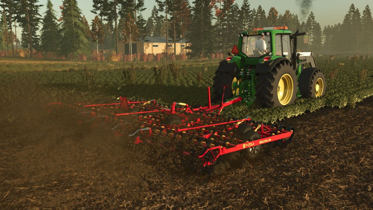 Культиватор Potila Master 600 Old для Farming Simulator 25