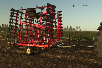 Культиватор Potila Master 600 для Farming Simulator 25
