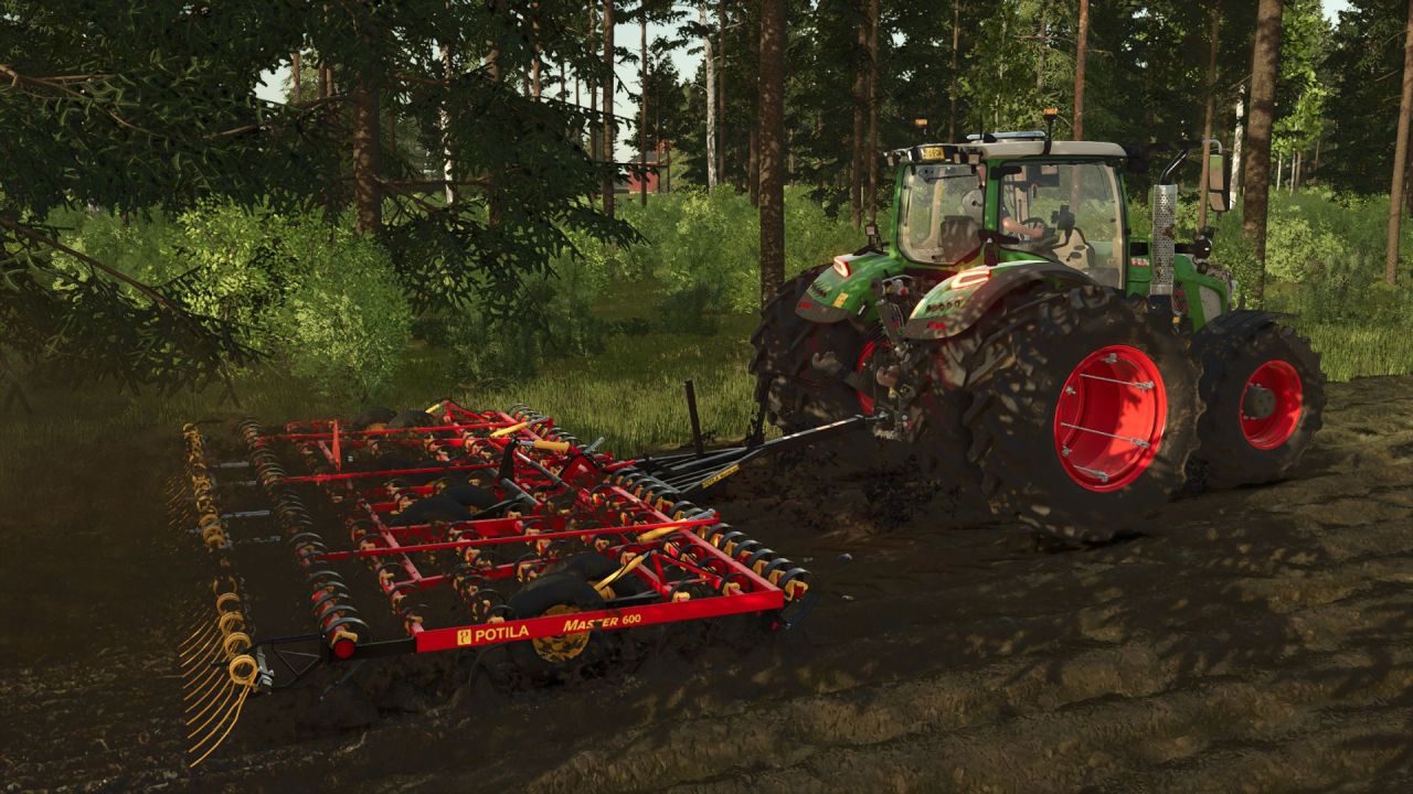 Культиватор Potila Master 600 для Farming Simulator 25