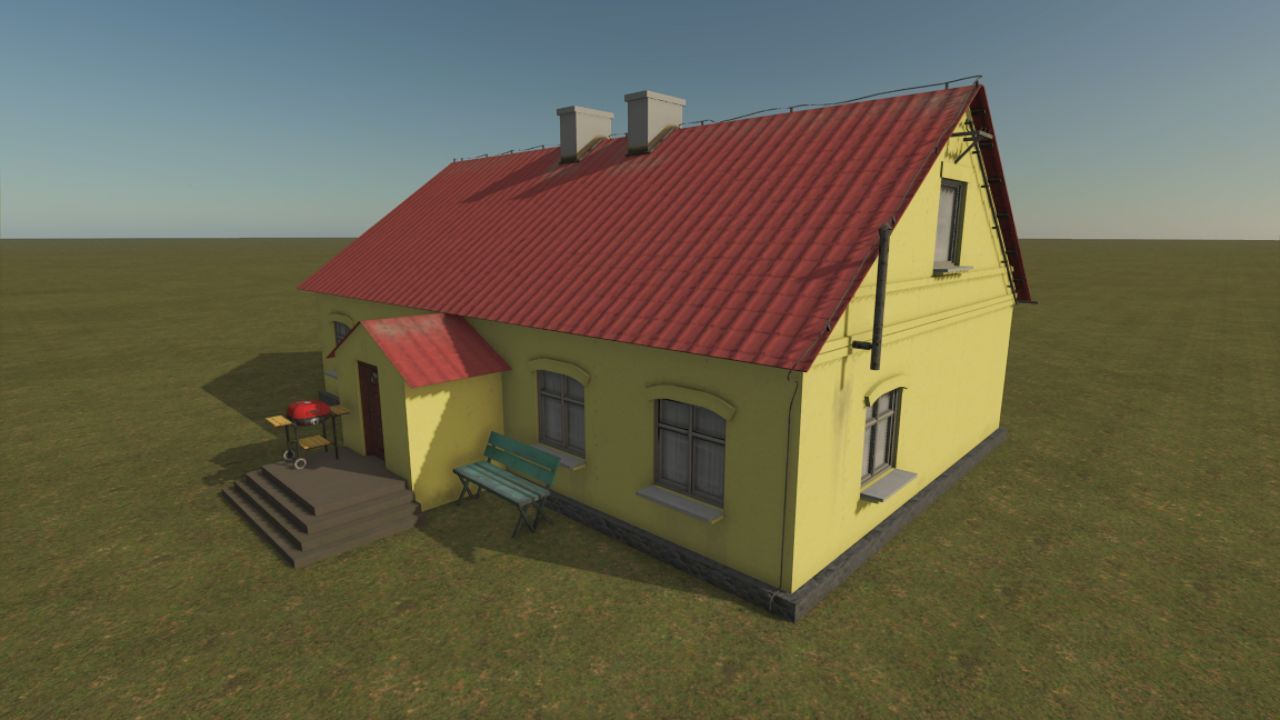 Renovated House for Farming Simulator 25 — Stylish Farm Residence