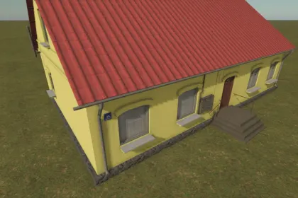 Zmodernizowany Dom Renovated House dla Farming Simulator 25 — Stylowa Gospodarstwo Rolne — 3