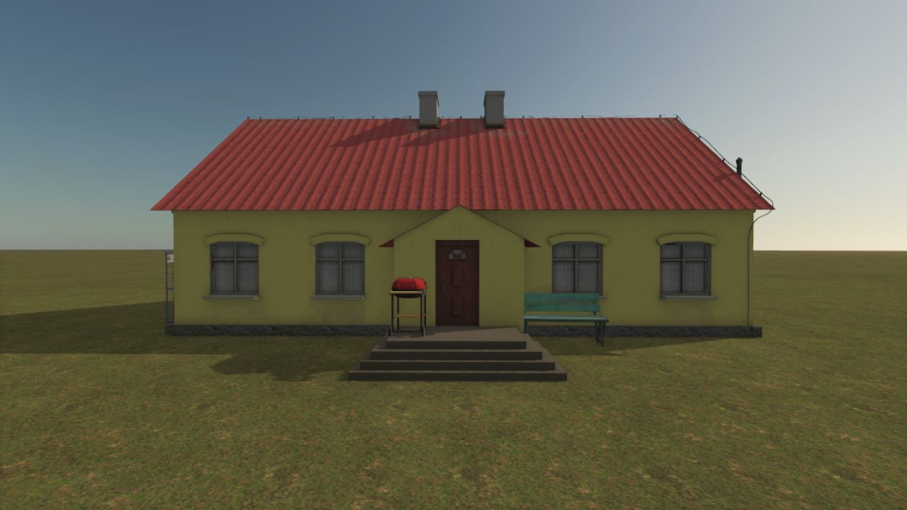 Zmodernizowany Dom Renovated House dla Farming Simulator 25 — Stylowa Gospodarstwo Rolne