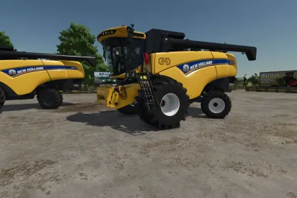Комбайн New Holland CH7 Edit для Farming Simulator 25 — 1