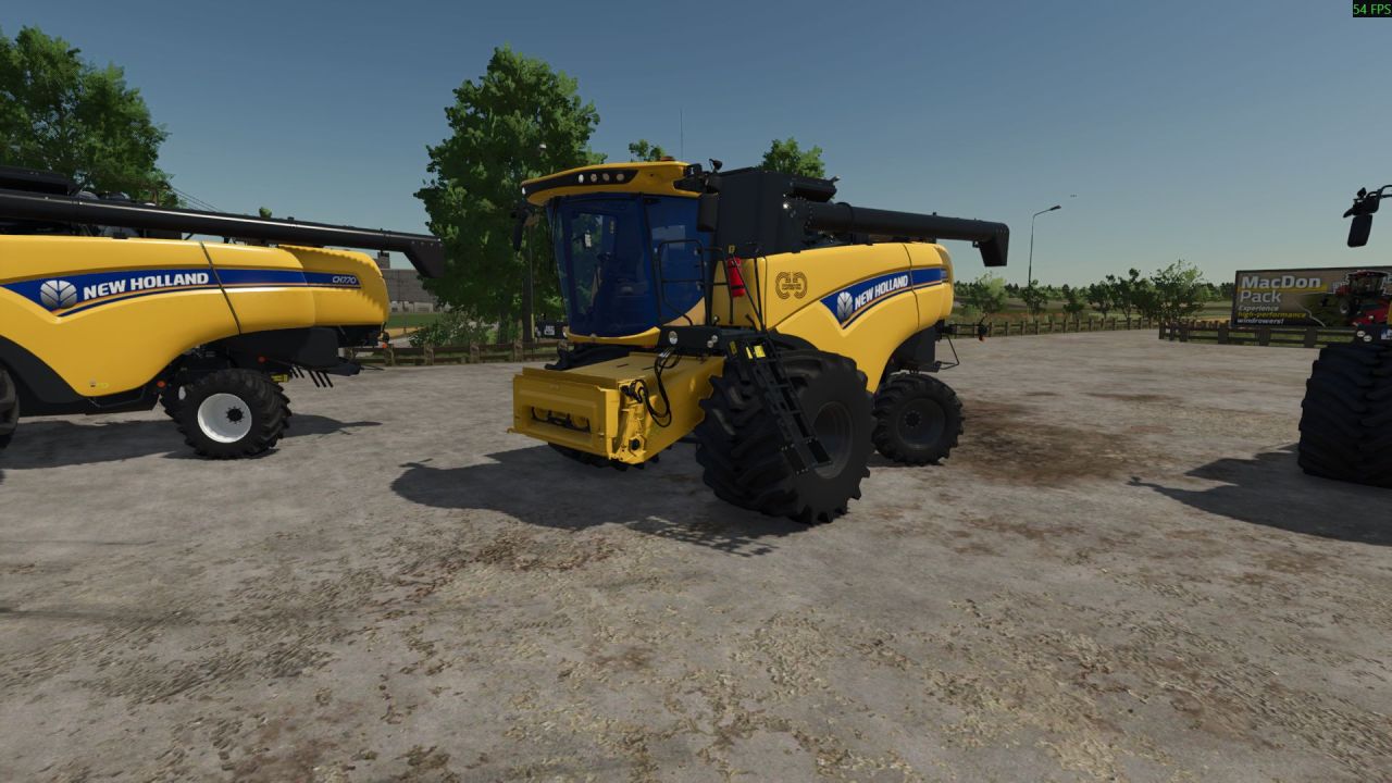 Комбайн New Holland CH7 Edit для Farming Simulator 25