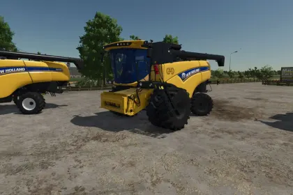 Комбайн New Holland CH7 Edit для Farming Simulator 25 — 2