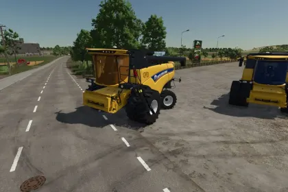 Комбайн New Holland CH7 Edit для Farming Simulator 25 — 3