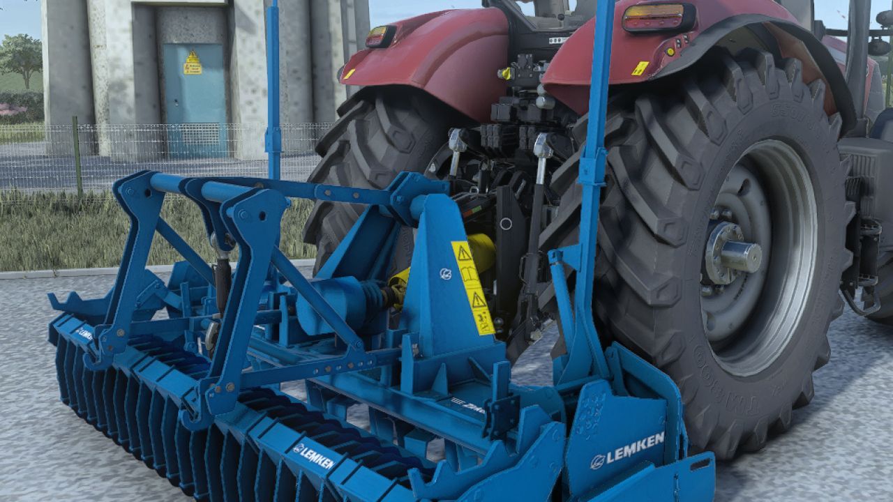 Культиватор Lemken Zirkon 10/300 для Farming Simulator 25