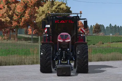 Трактор Massey Ferguson 8S для Farming Simulator 25 — 3