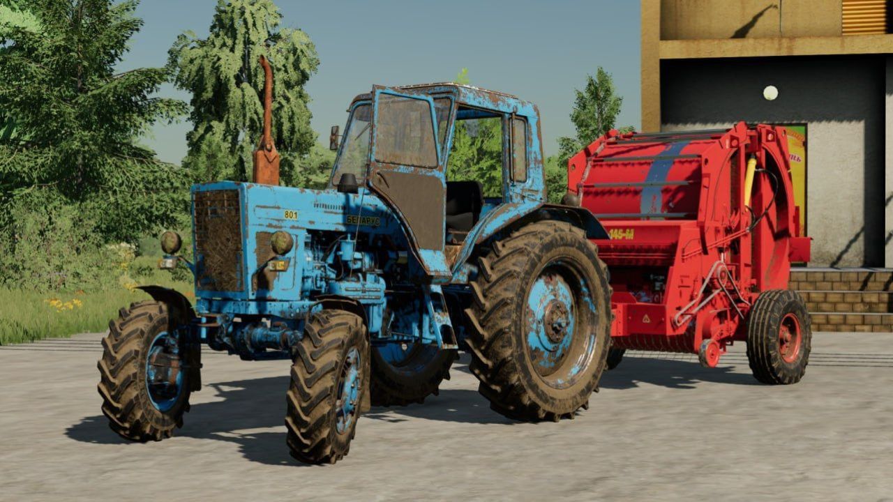 Трактор MTZ 80-82 для Farming Simulator 22