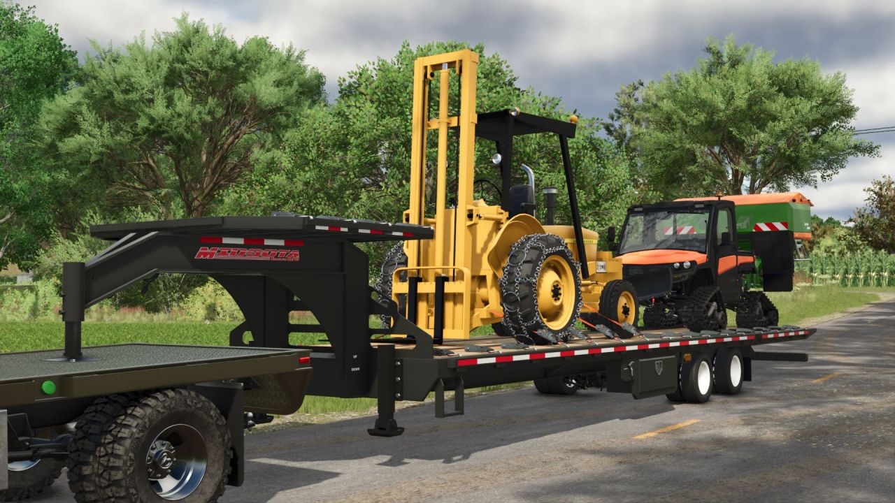 Трактор John Deere 480-B для Farming Simulator 25