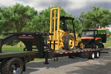 Трактор John Deere 480-B для Farming Simulator 25 — 5