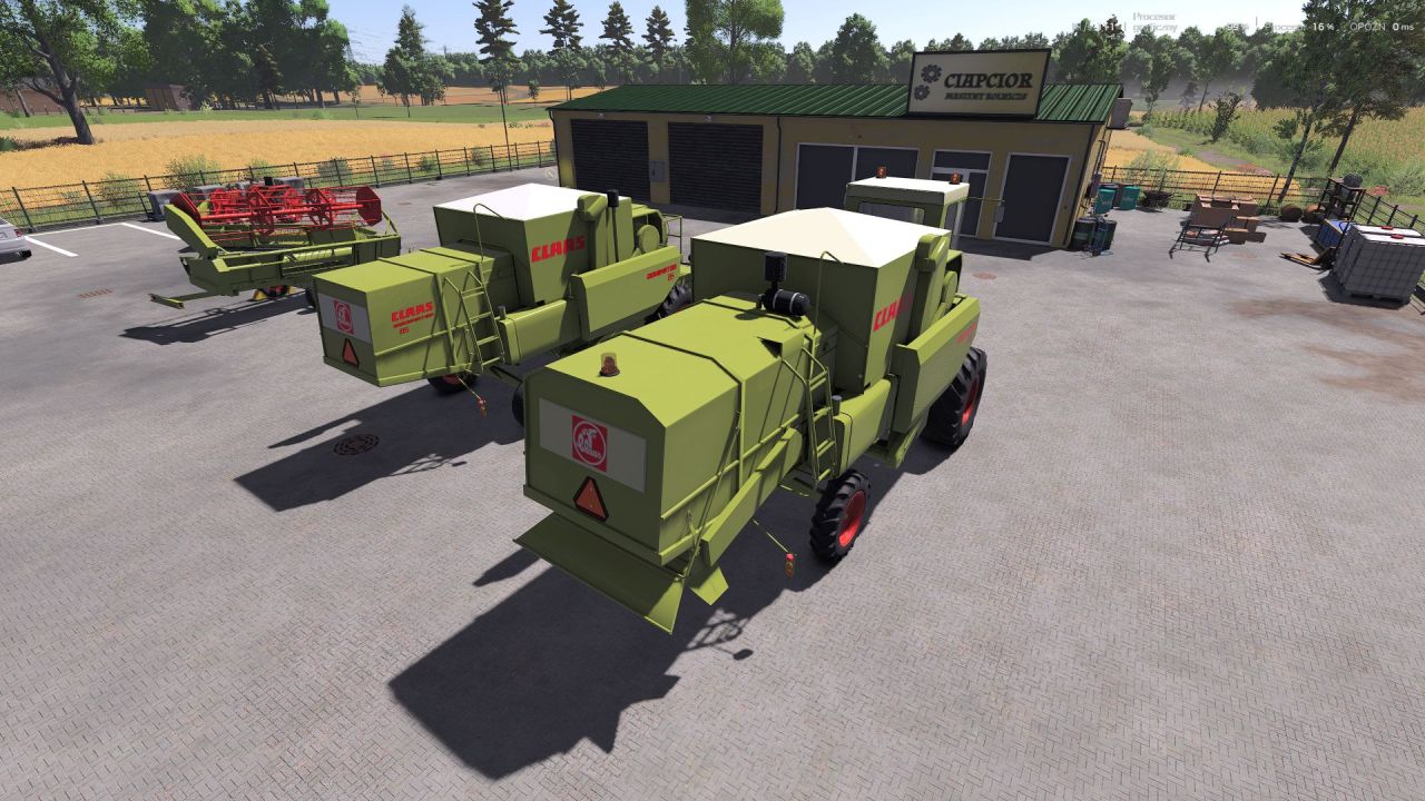 Harvester Claas Dominator 105 for Farming Simulator 25