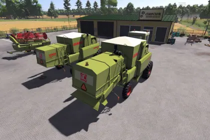 Harvester Claas Dominator 105 for Farming Simulator 25 — 2