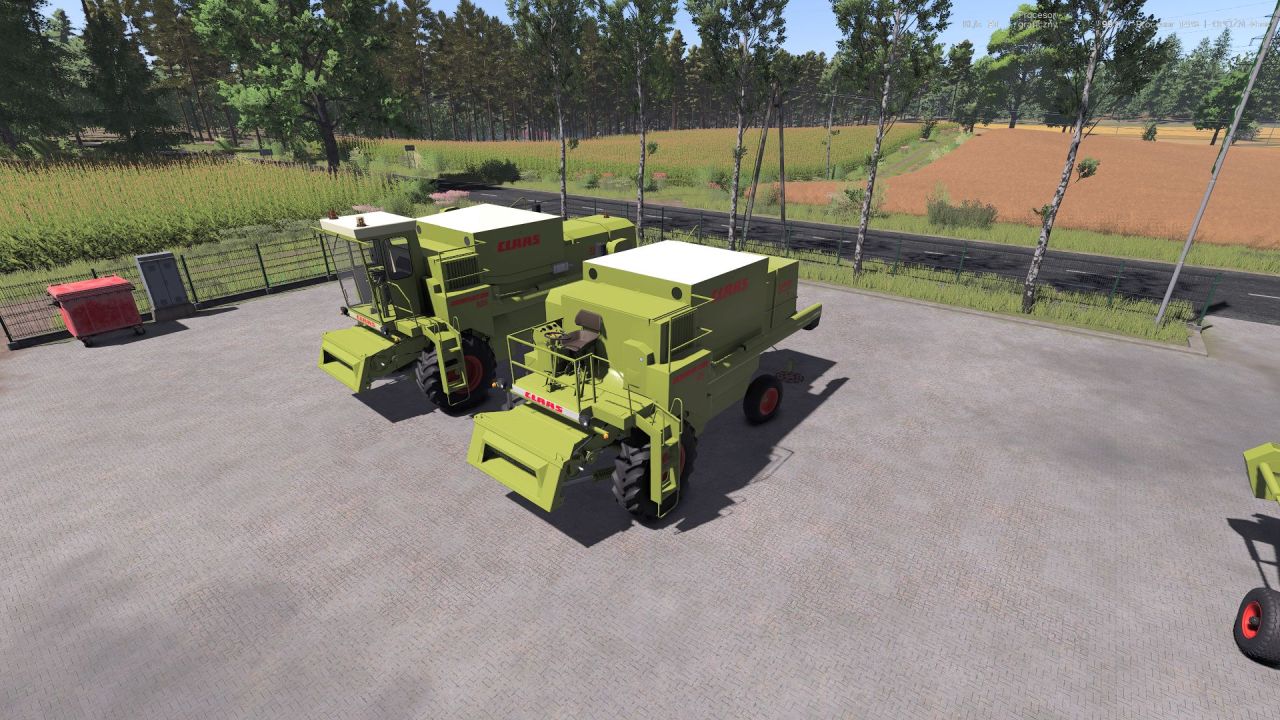 Harvester Claas Dominator 105 for Farming Simulator 25