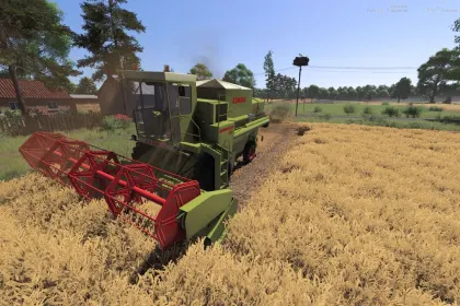 Harvester Claas Dominator 105 for Farming Simulator 25 — 5