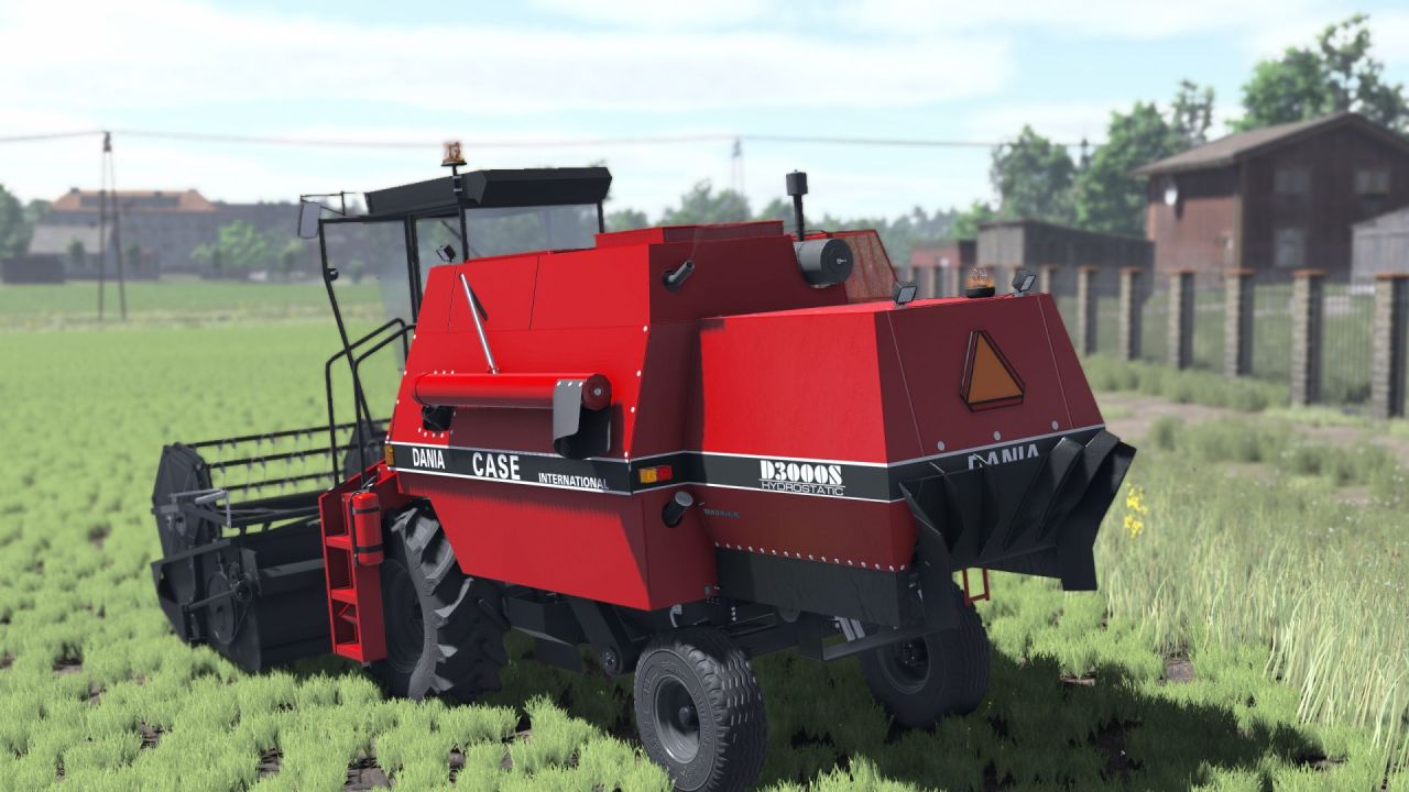 Комбайн Case D3000 / D3000S для Farming Simulator 25