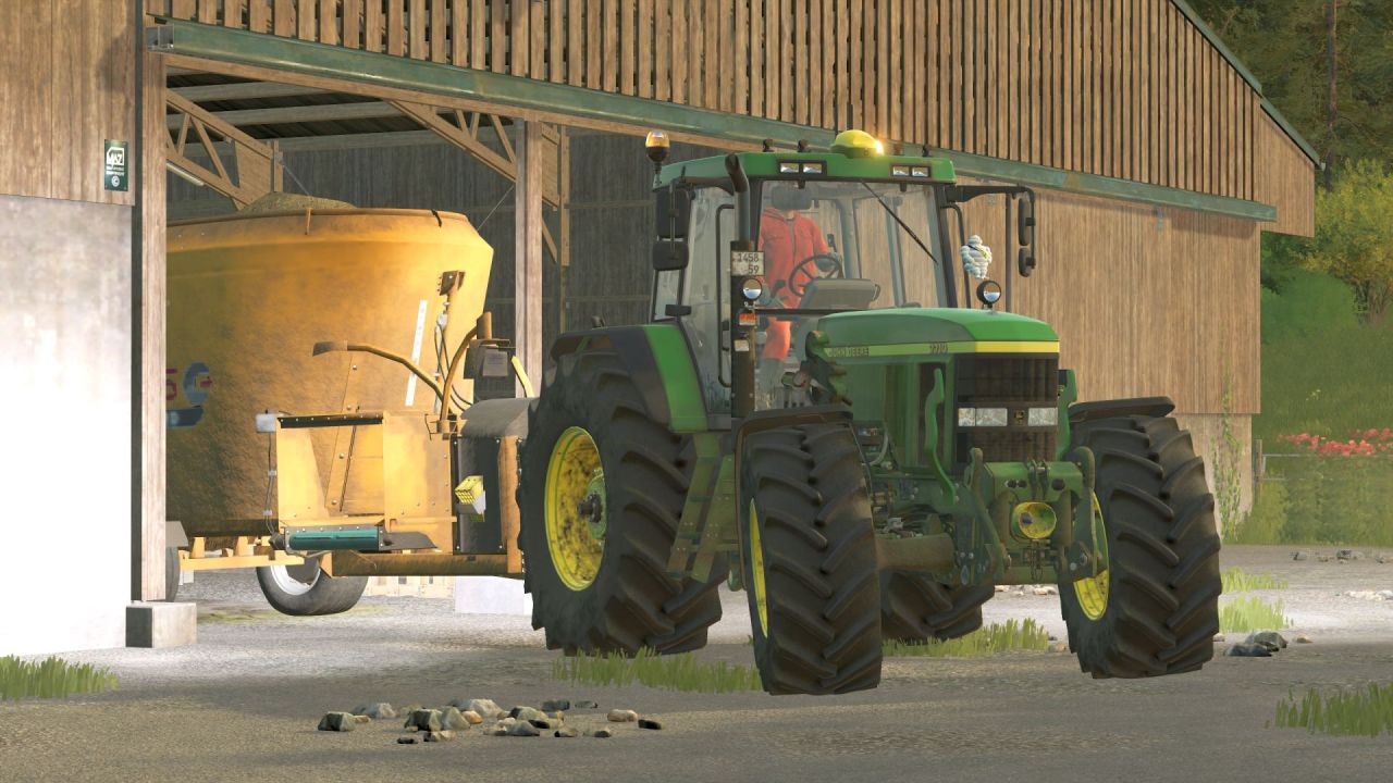 Трактор John Deere 7010-7810 для Farming Simulator 25