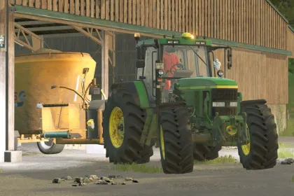Трактор John Deere 7010-7810 для Farming Simulator 25 — 2