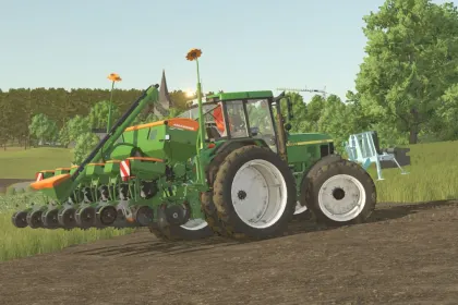 Трактор John Deere 7010-7810 для Farming Simulator 25 — 3