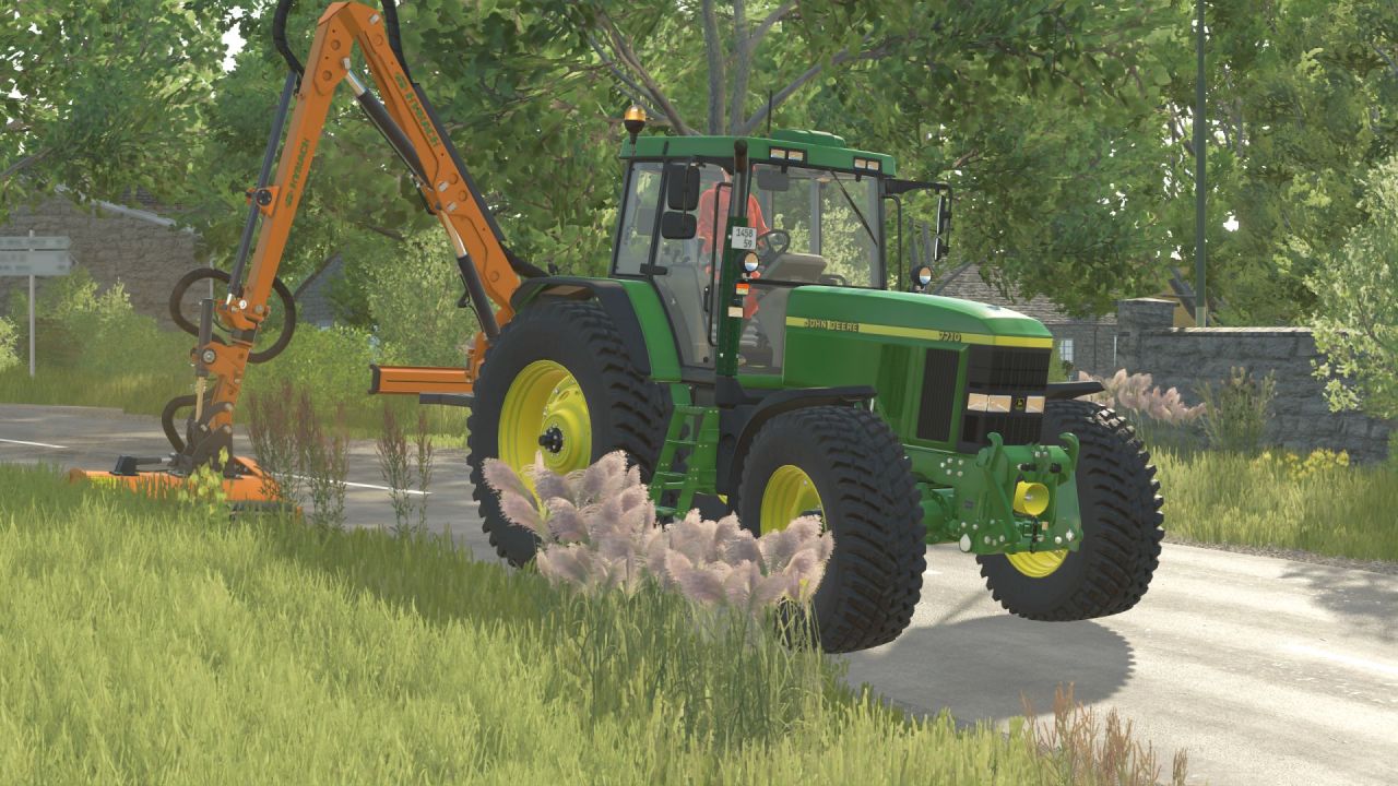 Трактор John Deere 7010-7810 для Farming Simulator 25