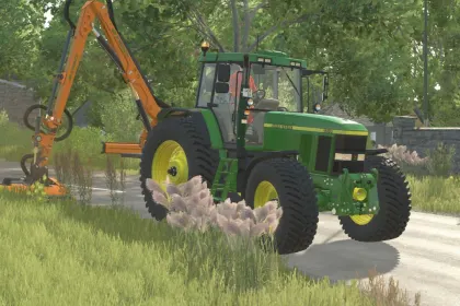 Трактор John Deere 7010-7810 для Farming Simulator 25 — 4