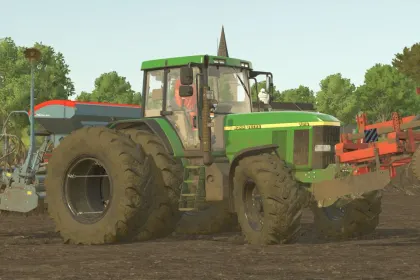 Трактор John Deere 7010-7810 для Farming Simulator 25 — 5