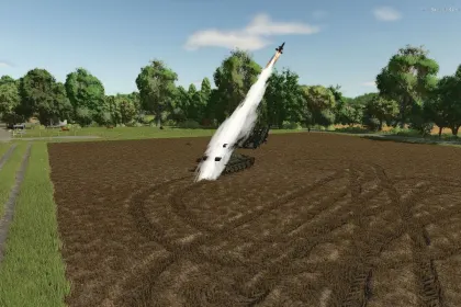 Легендарний Танковий Трактор T-55 з Ракетною Пусковою для Farming Simulator 25 — 4