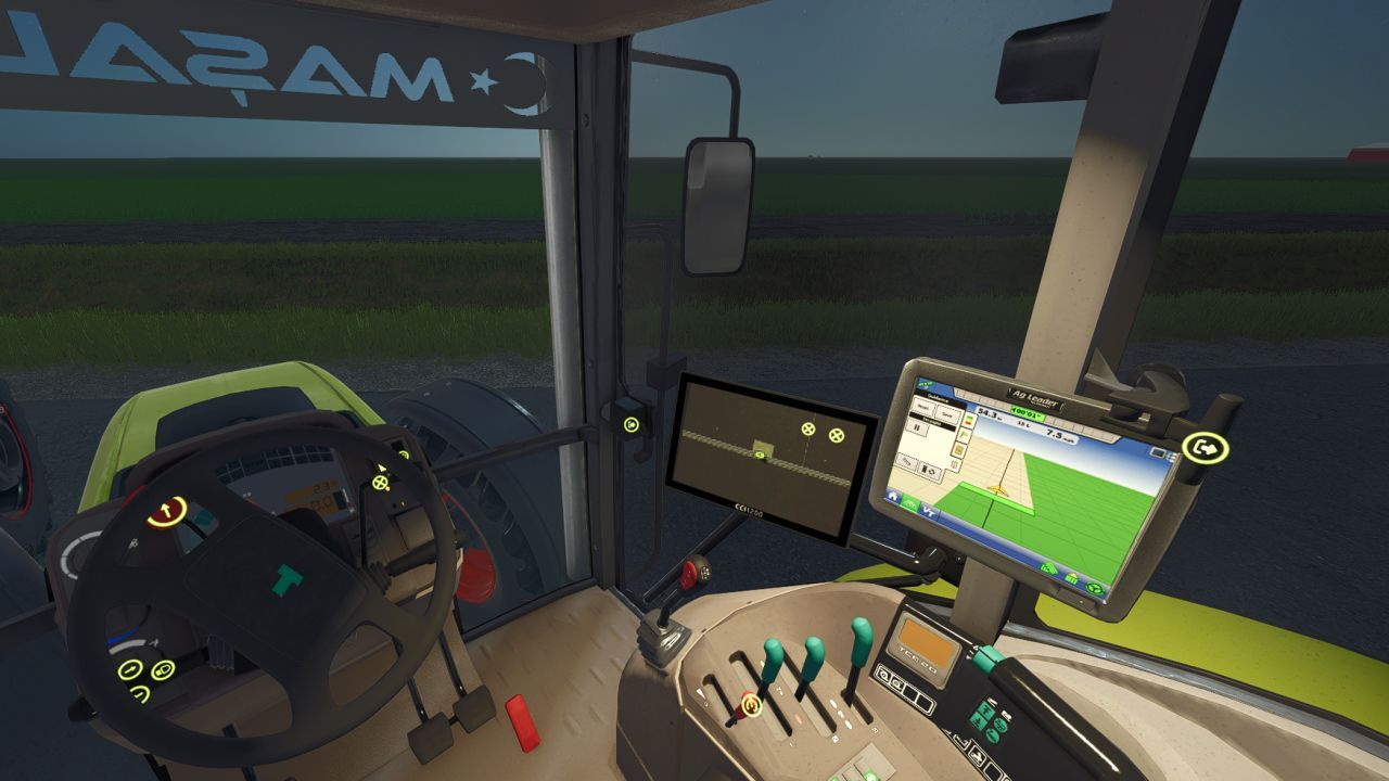 Трактор Claas Ares 600 для Farming Simulator 25