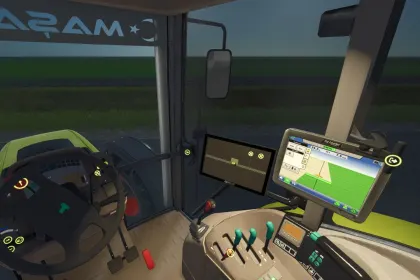 Трактор Claas Ares 600 для Farming Simulator 25 — 2