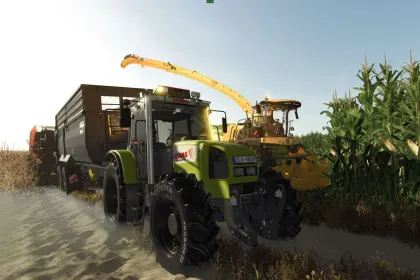 Трактор Claas Ares 600 для Farming Simulator 25 — 4