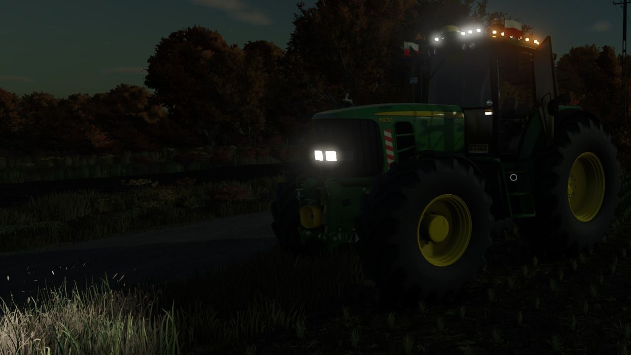 Трактор John Deere 6030 для Farming Simulator 25