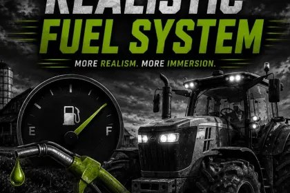 Realistyczny system paliwowy do Farming Simulator 22