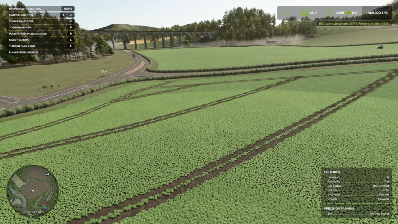 Мод Bio Farming для Farming Simulator 25