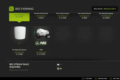 Мод Bio Farming для Farming Simulator 25 — 4