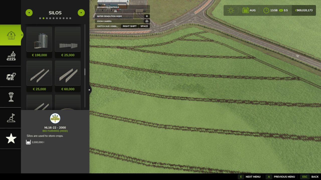 Мод Bio Farming для Farming Simulator 25