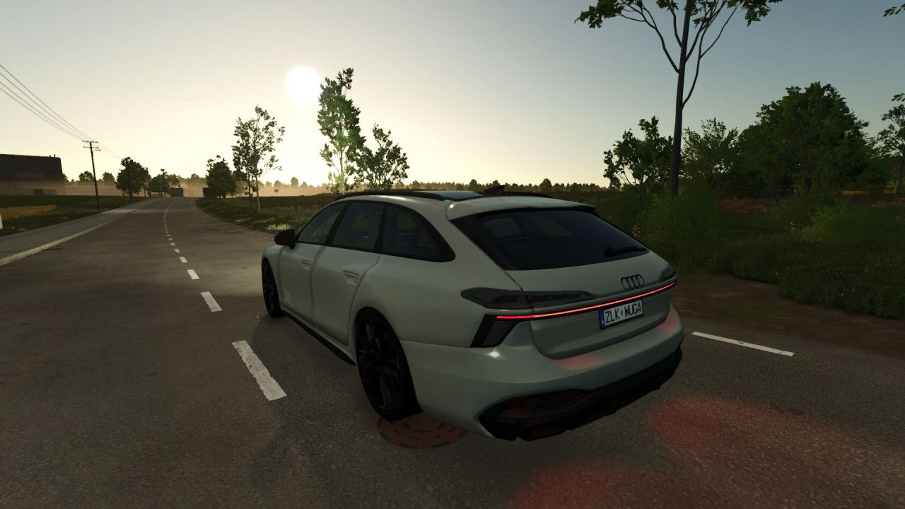 Автомобіль Audi A6 AVANT для Farming Simulator 25
