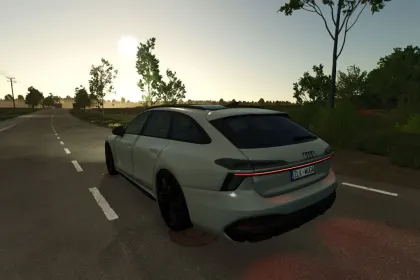 Автомобіль Audi A6 AVANT для Farming Simulator 25 — 2