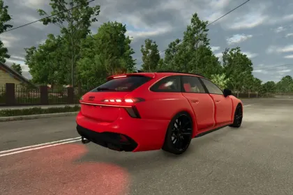 Автомобіль Audi A6 AVANT для Farming Simulator 25 — 4