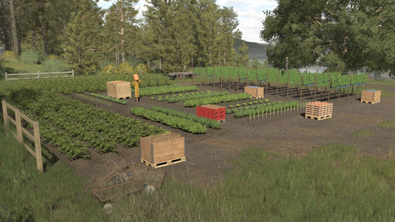 Компактна Теплиця Small Rice Sapling Greenhouse для Розсади Рису у Farming Simulator 25