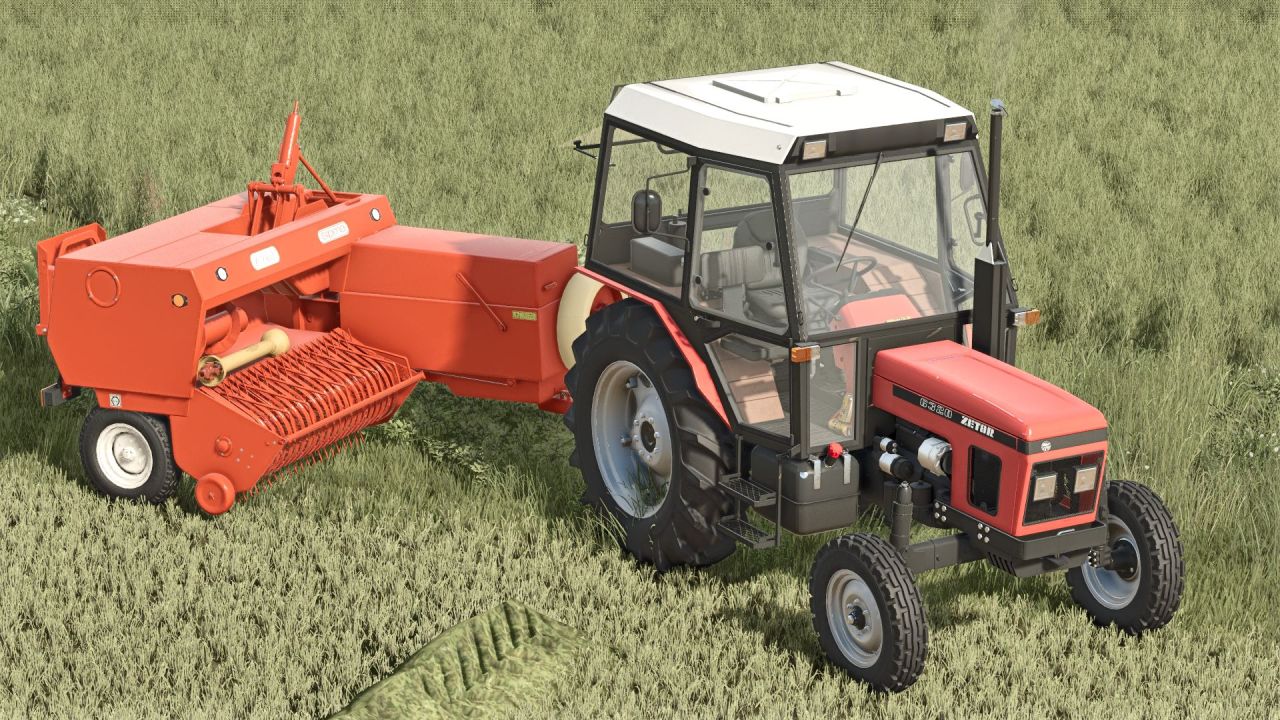 Трактор Zetor 5211-7745 для Farming Simulator 25
