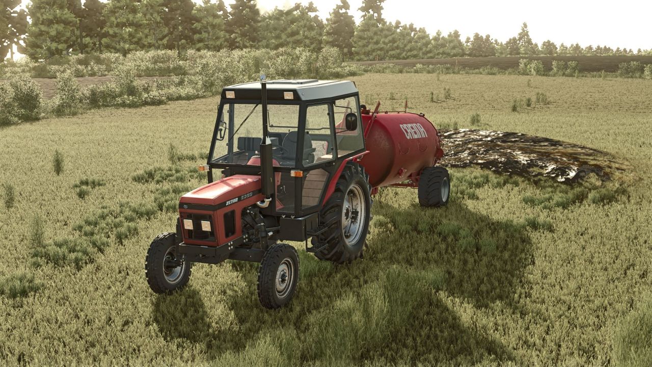 Трактор Zetor 5211-7745 для Farming Simulator 25