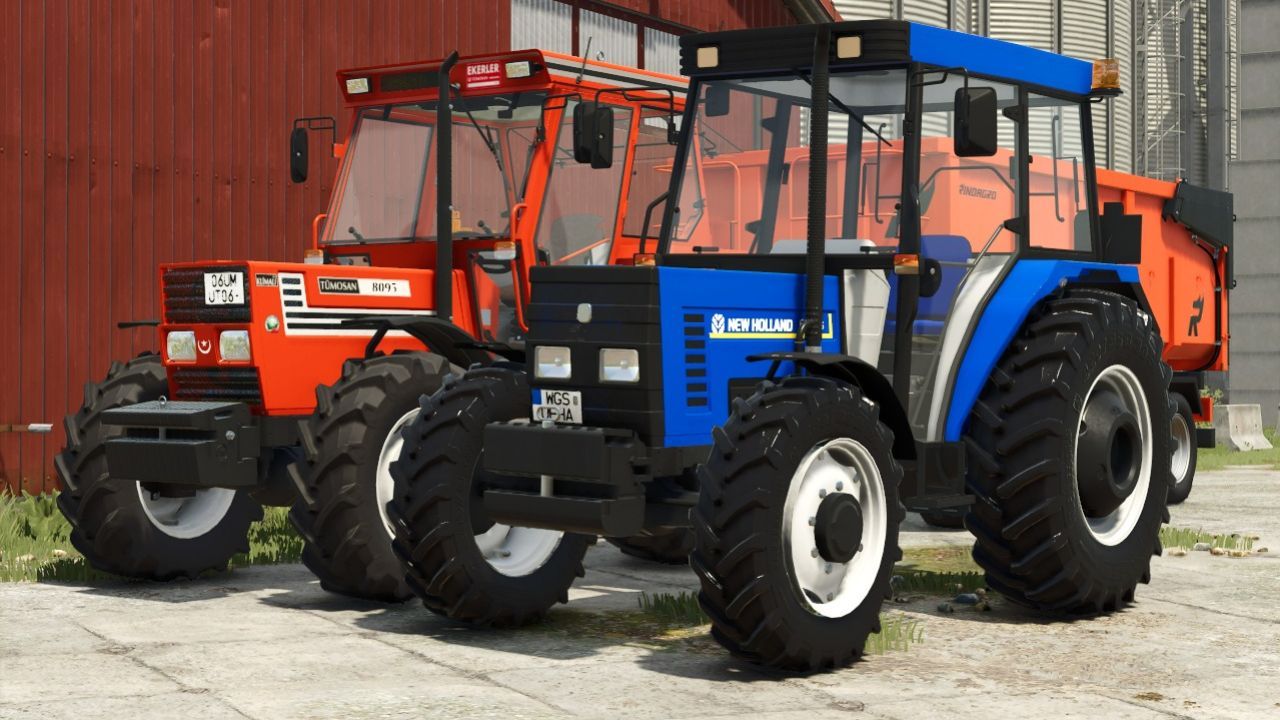 Трактор New Holland 6556S для Farming Simulator 25