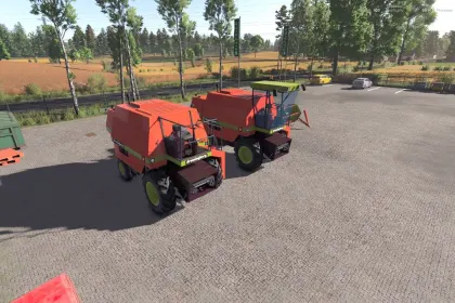 Комбайн Dronningborg D3000 / D3000S для Farming Simulator 25 — 1