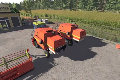 Комбайн Dronningborg D3000 / D3000S для Farming Simulator 25 — 3