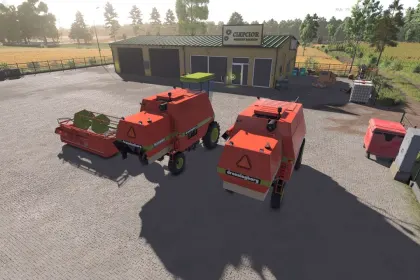Комбайн Dronningborg D3000 / D3000S для Farming Simulator 25 — 4