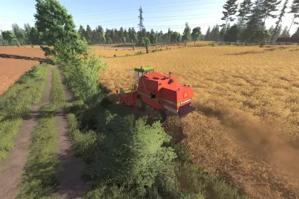 Комбайн Dronningborg D3000 / D3000S для Farming Simulator 25 — 6