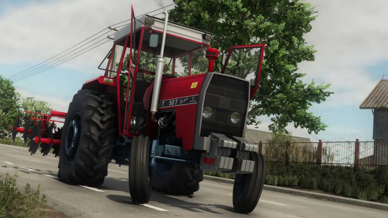 Трактор IMT 577 DeLuxe & Old для Farming Simulator 25