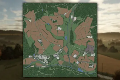 Карта The Mechet для Farming Simulator 25 — 2